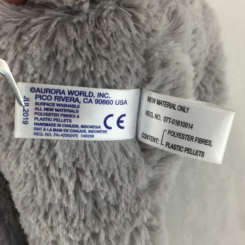 Aurora Elephant Lil Benny Phant Plush 8